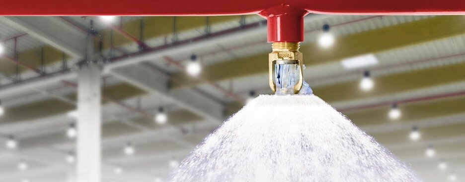 Automatic fire sprinkler installation
